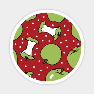 Apples with Polka Dots Magnet